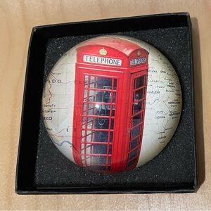 London Red Telephone Box Decorative Paperweight